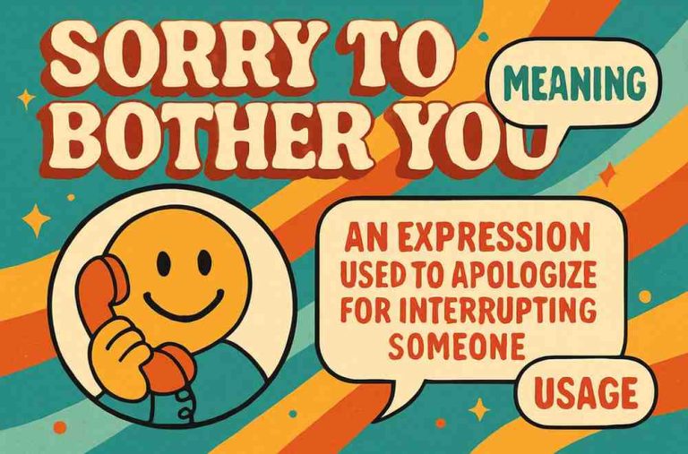 Sorry to Bother You meaning