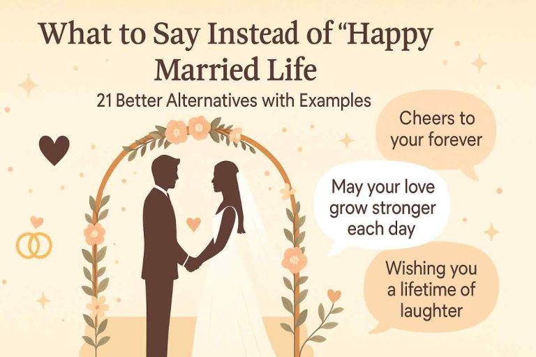 21 Alternatives to “Happy Married Life”