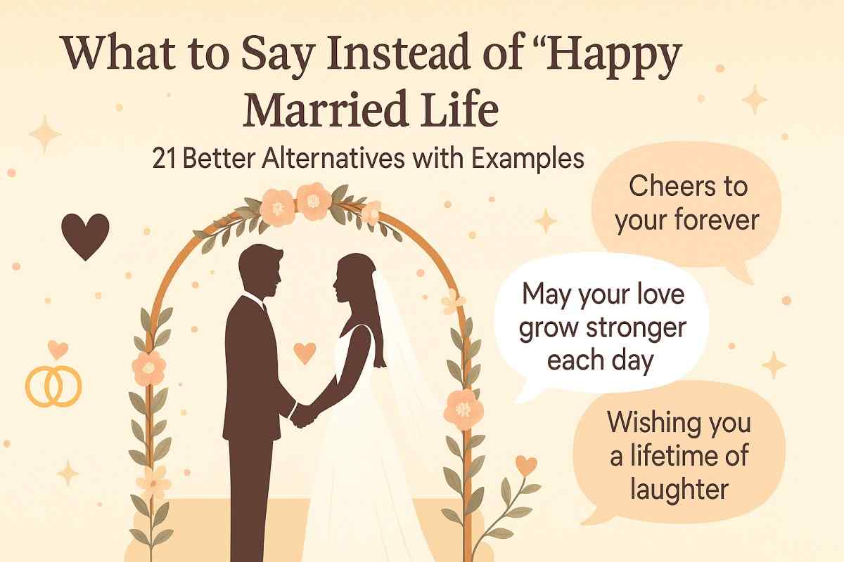 21 Alternatives to “Happy Married Life”