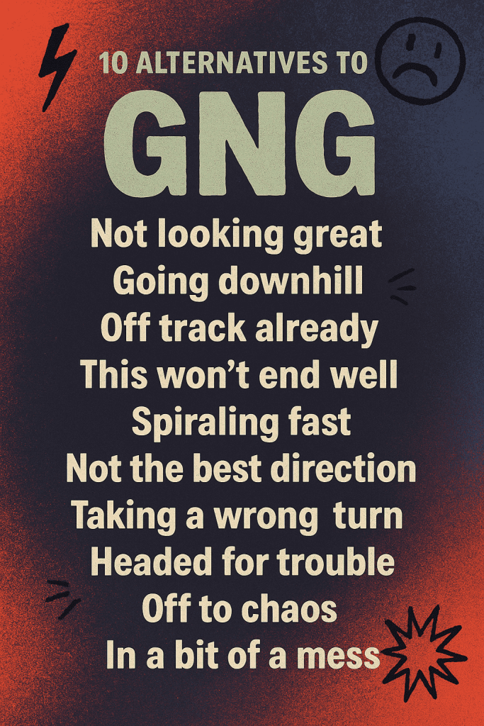 Alternatives to “GNG”